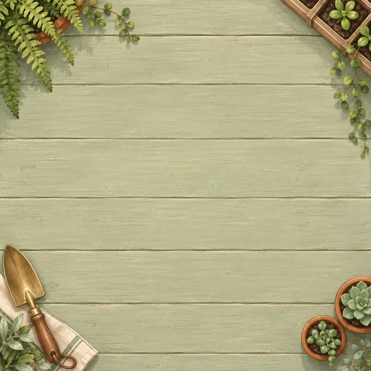 Greenhouse potting bench